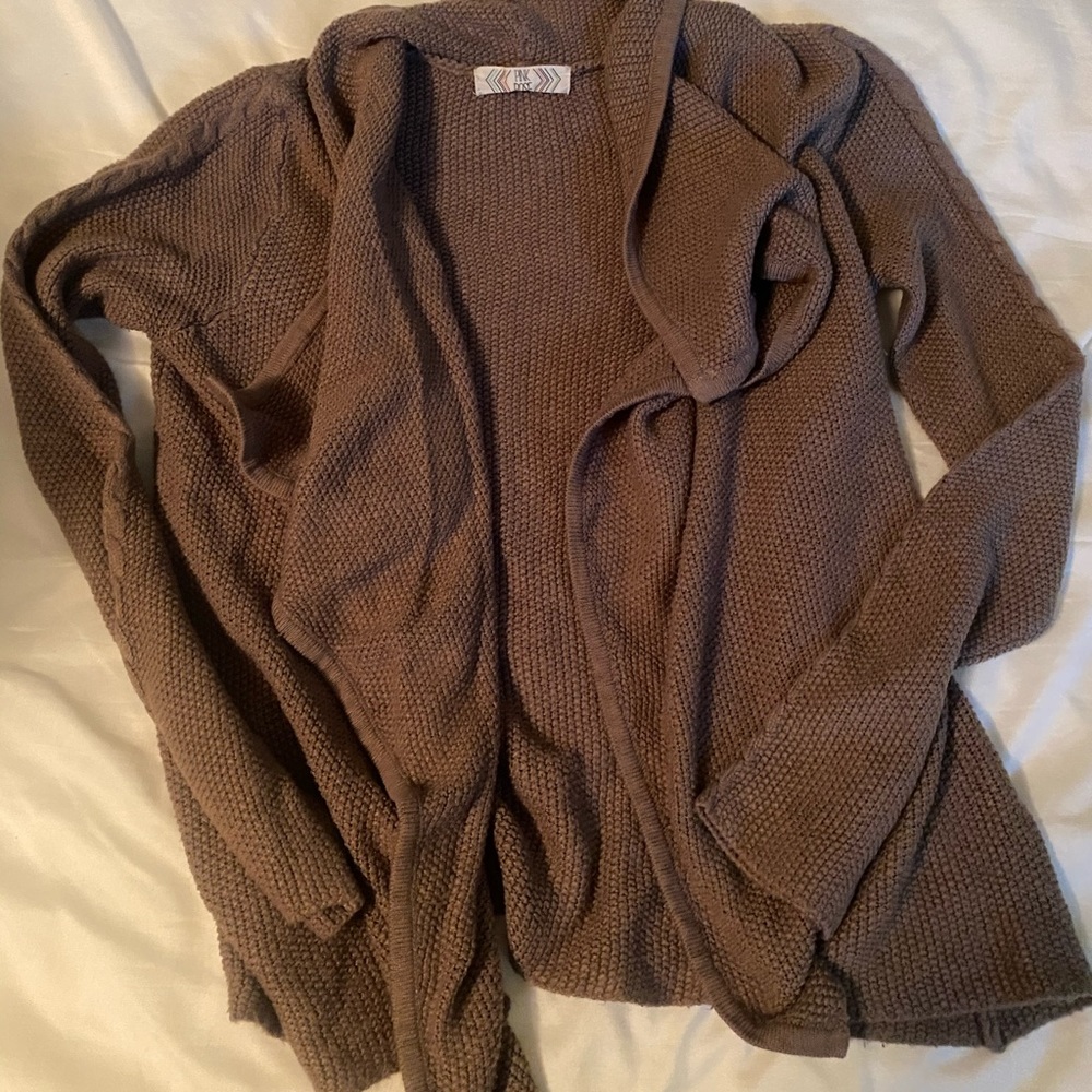 Slouchy knit cardigan